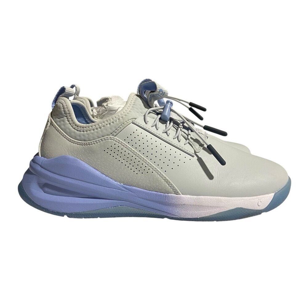 Clove Sneakers WMNS 7.5 Grey Matter Healthcare Nurse Slip Resistant Comfort Blue